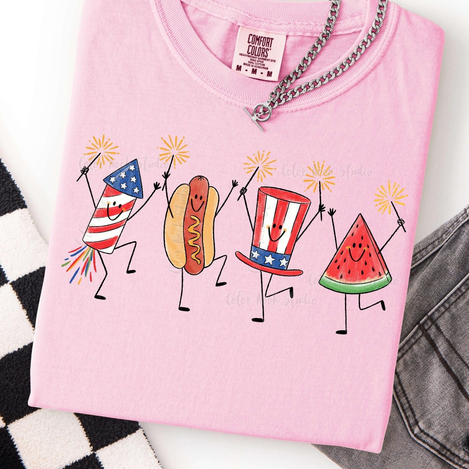 Patriotic Items Graphic Tee