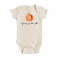 Peach Georgia Newborn Baby Onesie® Bodysuit