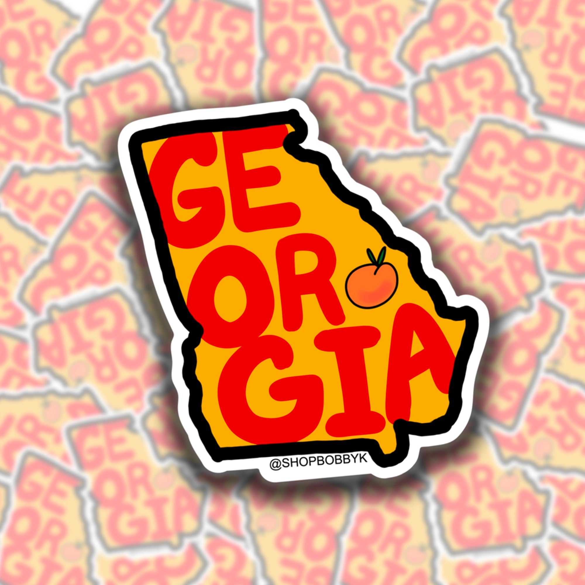 Georgia Sticker